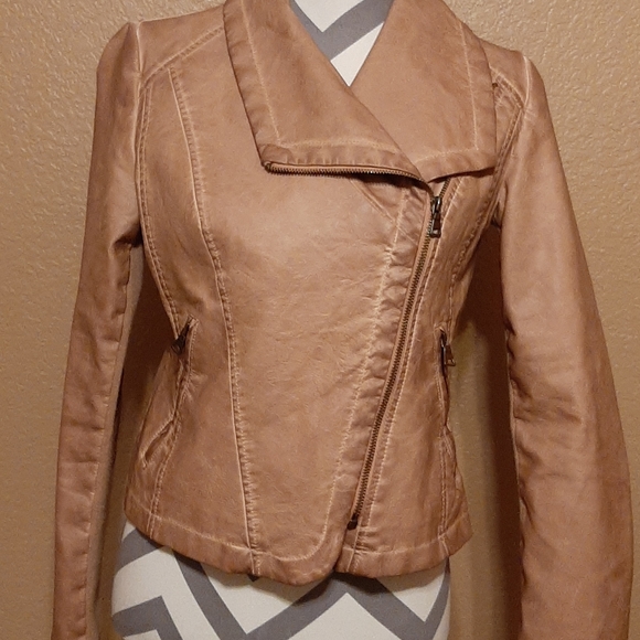 Bagatelle faux leather jacket - Picture 4 of 11